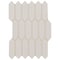 Msi Antique White Picket SAMPLEGlossy Ceramic Mosaic Tile ZOR-MD-0538-SAM - alternate 4